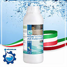 Коагулянт активний 1л (Італія) PG 46 | Рідкий засіб проти каламутності у воді