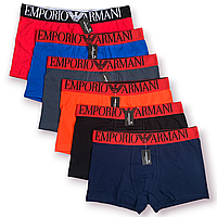 Трусы мужские боксеры хлопок Emporio Armani, ассорти, размер XL (48-50), 013030
