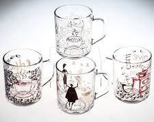 Кухоль скляний ОСЗ Кава 200мл декор MIX 8109/1335 (24)