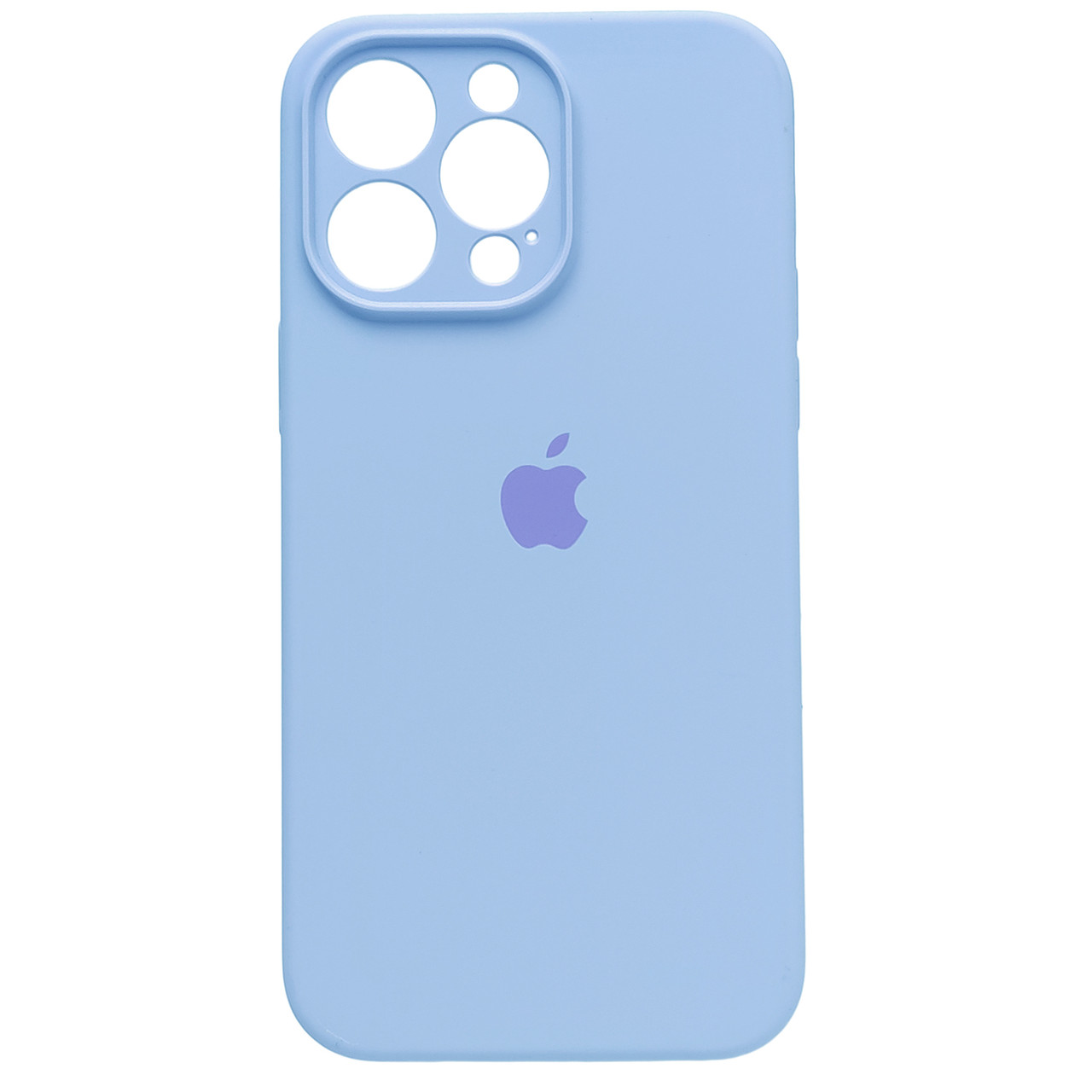 Чохол Silicone Full Camera для Apple iPhone 14 Pro Light Blue