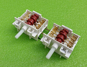 Перемикач режимів подвійний семипозиционный 5HE / 555 для електроплит, електродуховок DREEFS, Італія