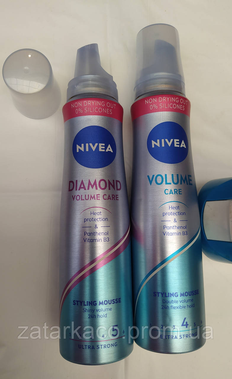 Nivea/Нівея піна мус для волосся ефектний об'єм. Европа. Ціна за 1 штуку