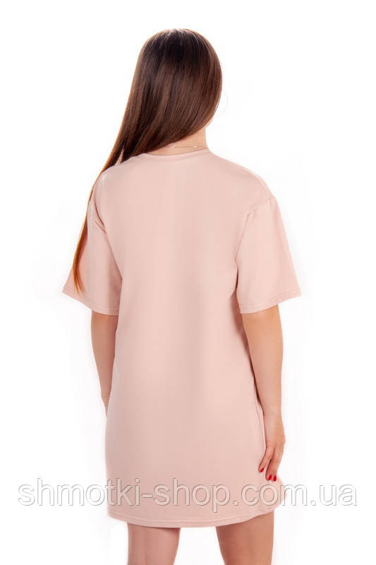 Сукня-футболка для дівчат підлітків