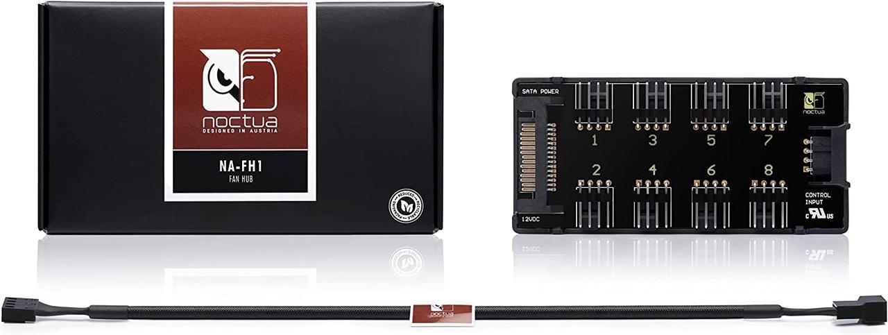 8-ми канальний 4-pin Хаб Noctua NA-FH1