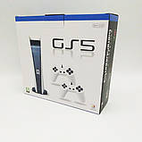 Ігрова приставка GS5 вбудованих 200 ретро ігор дитяча консоль ігор 8-бітна телевізійна приставка з джойстиками, фото 6