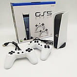 Ігрова приставка GS5 вбудованих 200 ретро ігор дитяча консоль ігор 8-бітна телевізійна приставка з джойстиками, фото 7