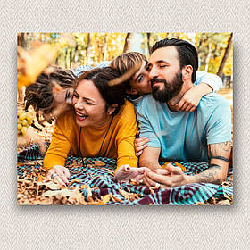 Інтер'єрна картина-постер на стіну За Вашим фото  (горизонталь 4-5) 30*20 Орігамі OP 5331 Маленька