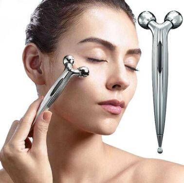 Масажер роликовий ZL-116B 3D Massager для обличчя, шиї, плечей, рук і ніг, фото 1