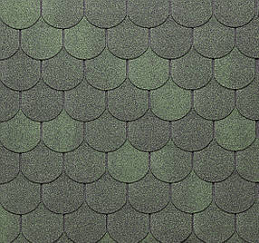 Бітумна черепиця Tegola TRADITIONAL Premium Olive Green