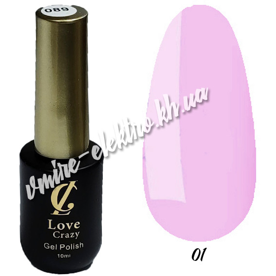 Гель лак Love Crazy №01, фото 1