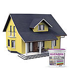 Фарба Акрил-латексна Фасадна Skyline 1040-Y10R Банан 1л, фото 3