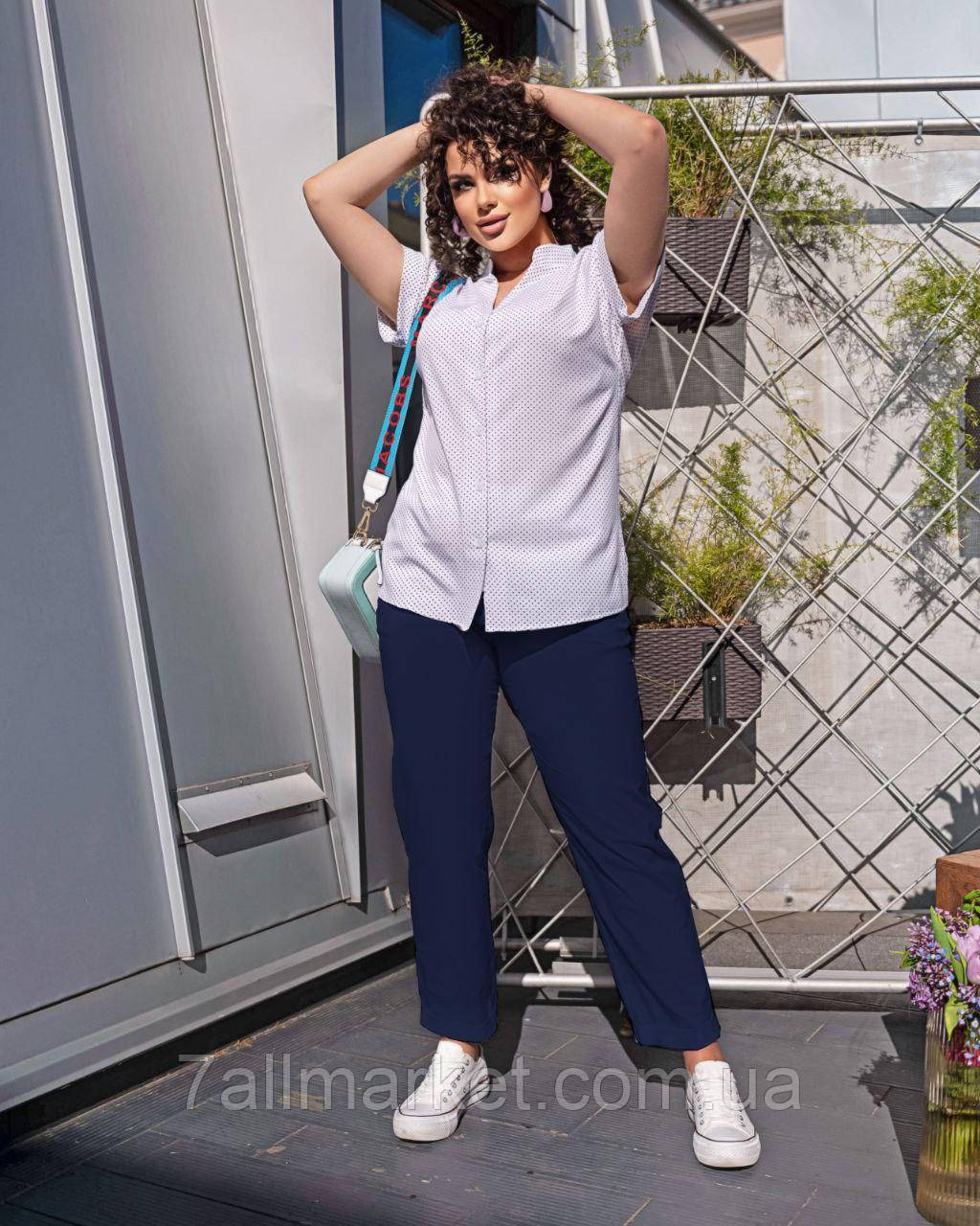 Костюм жіночий софт +бенгалін розміри 46-60 "MARTA" недорого від прямого постачальника