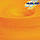 Демпферна стрічка IZOLON AIR 8мм*140мм*50м з плівкою (спідницею) з насічками (помаранчева), фото 2