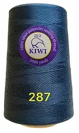 Нитки швейні "KIWI" №20/2 (3000 ярдів) конус