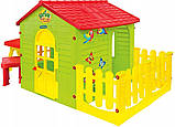 Дитячий ігровий будиночок Mochtoys пластиковий 12 міс +, фото 4