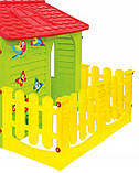 Дитячий ігровий будиночок Mochtoys пластиковий 12 міс +, фото 5