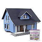 Фарба Акрил-латексна Фасадна Skyline 1020-R90B Небесний 1л, фото 4