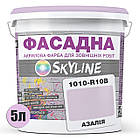 Фарба Акрил-латексна Фасадна Skyline 1010-R10B Азалія 5л, фото 3