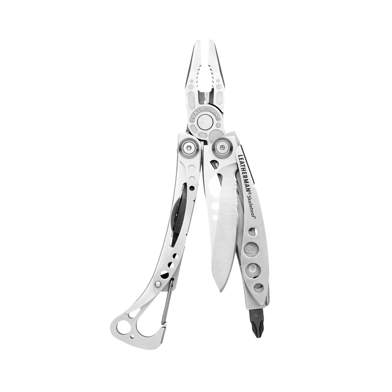 Мультитул Leatherman Skeletool з комбінованим ножем та відкривалкою