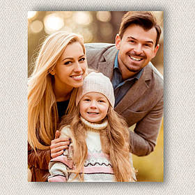 Інтер'єрна картина-постер на стіну За Вашим фото (вертикаль 4-5) 30*20 Орігамі OP 5328 Маленька