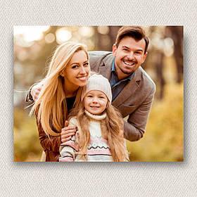 Інтер'єрна картина-постер на стіну За вашим фото  (горизонталь 4-5) 30*20 Орігамі OP 5329 Маленька