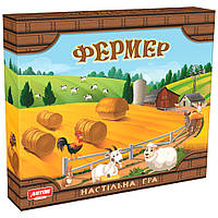Гра настільна розвиваюча пізнавальна "Фермер", в гофр. кор. 33*30*6см, ARTOS Games, Україна (8шт)