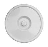 Відро пластикове 5 літрів кольорове з кришкою Ø 23.5 см h=19.5 см (ПРОМСАНТЕХПЛАСТ), фото 2