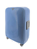 Дорожный большой чемодан RUITTO 2020 полипропилен синий