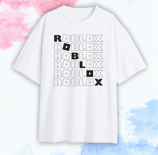 Купити Футболка Роблокс Roblox Квадратики Чорна Розмір, ціна 465 ...