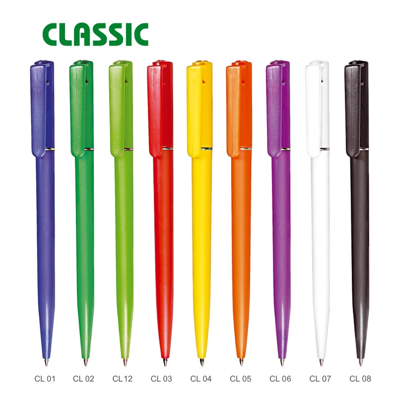 Ручка пластикова CLASSIC. Червона