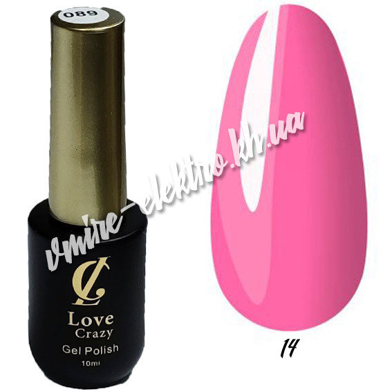 Гель лак Love Crazy №14, фото 1