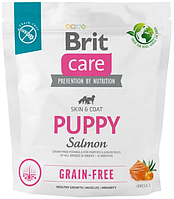 Сухой корм для щенков Brit Care Dog Grain-free Puppy беззерновой | (лосось) 1 кг