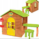 Дитячий ігровий будиночок Mochtoys пластиковий 12 м +, фото 7