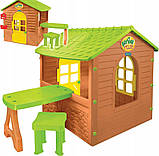 Дитячий ігровий будиночок Mochtoys пластиковий 12 м +, фото 4