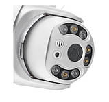 Комплект зовнішнього відеоспостереження 3в1 поворотна вулична IP-камера G3 Wi-Fi + 3 Карт пам'яті 64 Гб, фото 7