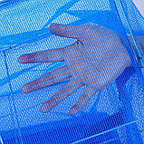 Підвісний кошик сітка 3-ярусний для сушіння риби, фруктів, овочів 54*54*75 см нейлонова сушарка, фото 9