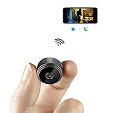 Wi-Fi камера відеоспостереження FullHD-9A Mini 1080p, нічне знімання, запис на microSD, віддалений доступ, фото 4