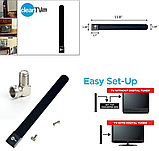 Телевізійна антена цифрова кімнатна TV-Key для домашнього телебачення, універсальна до телевізора, фото 6