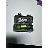 Кишеньковий акумуляторний LED-ліхтарик XBalog DS500lm,Q5+COB 3 режими, вологозахищений Camouflage, фото 2