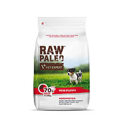 Vet Expert Raw Paleo (Вет Експерт Рав Палео) Puppy Mini Beef сухий корм для щенят 0.28 кг