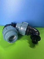 Коліно затискне з зовнішньою різьбою Unidelta 25x1/2" PN 16