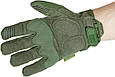 Рукавички Mechanix M-Pact. розмір M. оливково-зелений, фото 4