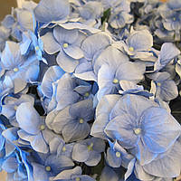 Цветок искуственный гортензия голубая Jolipa (цена за 1 штуку)
