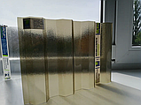 Профільний полікарбонат Suntuf колотий лід бронза, фото 2