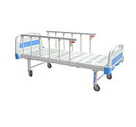 Больничная механическая функциональная кровать YA-M2-3 Medik синего цвета