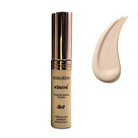 Консилер Topface Sensitive Mineral 3 in 1 Concealer 01, 12 мл
