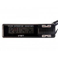 Электронные часы с будильником VST-7065 | Термометр температуры воздуха | Термометр EL-955 гигрометр комнатный