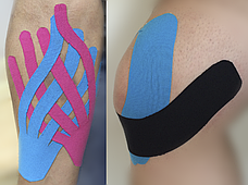 Кінезіологічна стрічка для тейпування Kinesiology tape 5 см х 5 м Лікувальний пластир, фото 2