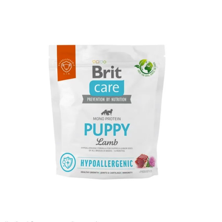 Brit Care Dog Hypoallergenic Puppy Корм для цуценят гіпоалергенний з ягням, 1 кг