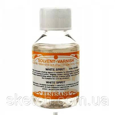 Уайт-спірит бензиновий розріджувач Renesans, 100 мл, фото 1